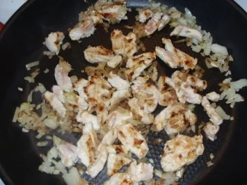 Nudeln mit Putenstreifen-Tomatensoße - Rezept - Bild Nr. 3