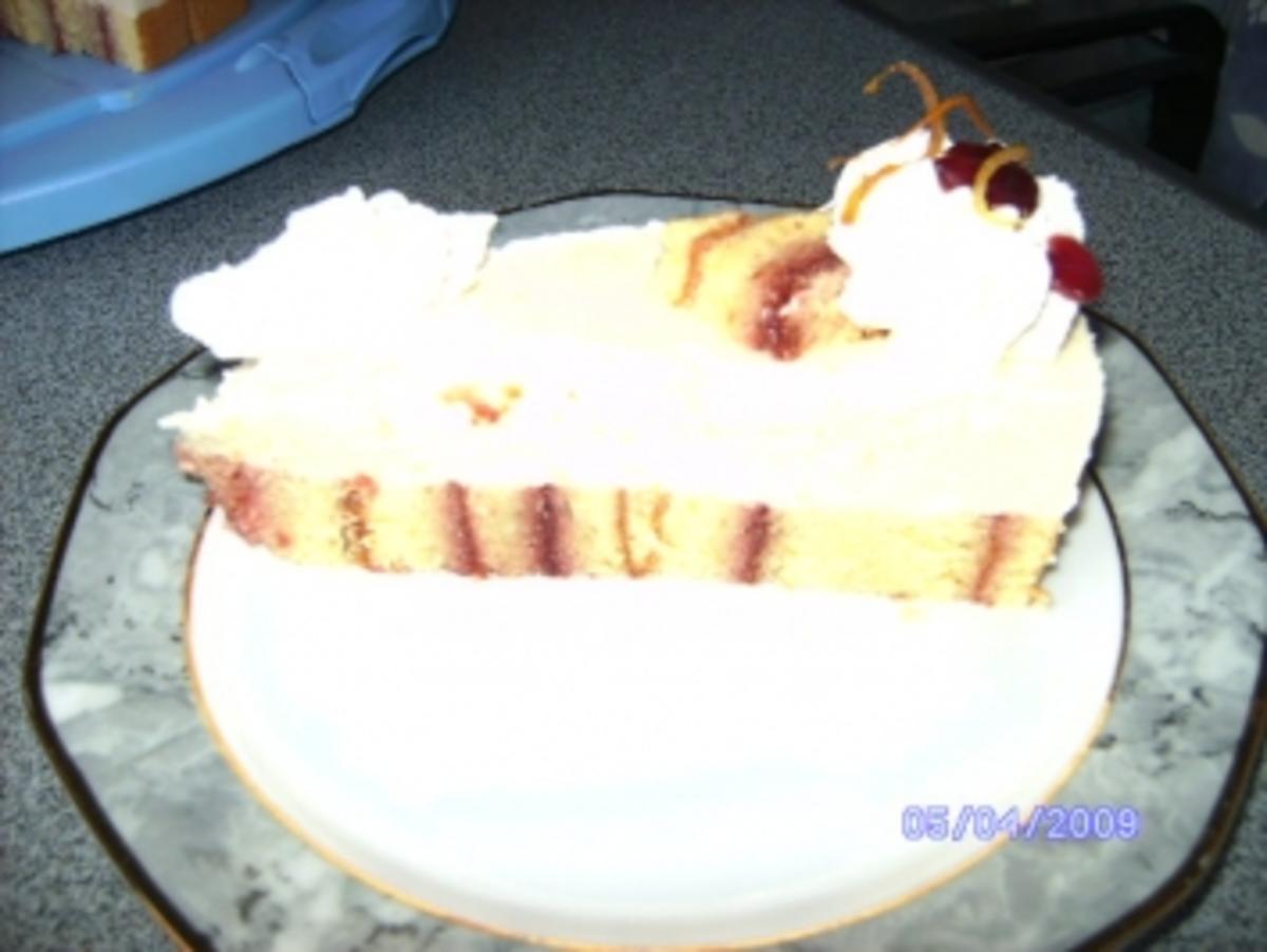 Orangensahne-Torte - Rezept - Bild Nr. 3