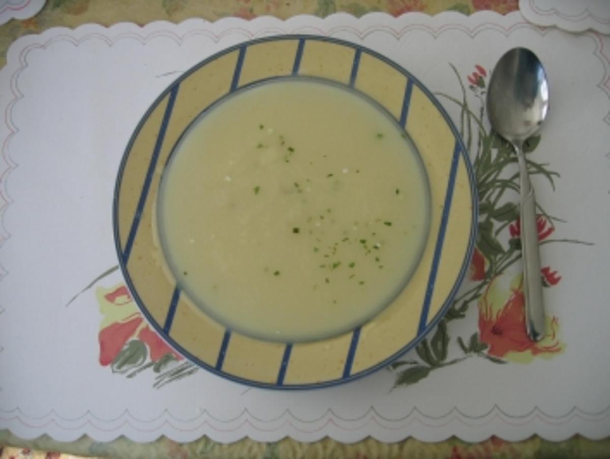 Suppen: Spargelcremesuppe - Rezept