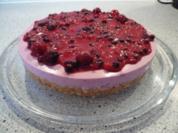 Beeren-Frischkäse-Torte - Rezept