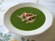 FEINE SPINATSUPPE - Rezept