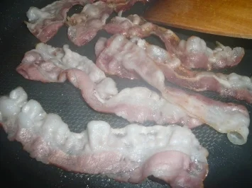 Warmer Feldsalat mit Bacon - Rezept - Bild Nr. 4