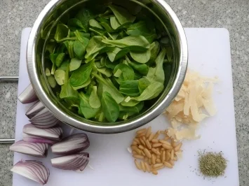 Warmer Feldsalat mit Bacon - Rezept - Bild Nr. 5