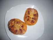 Kikis Minipizzas aus Sonntagsbrötchen-Teig zum Fertigbacken - Rezept