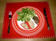 Geflügellebermousse mit Johannisbeer-Portwein-Gelee - Rezept