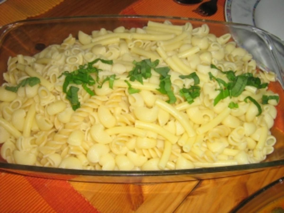 Penne mit Gorgonzola, Hack und Überraschung - Rezept - Bild Nr. 7