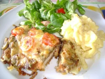 Rezept: Geflügel: Schlemmer Hähnchenschnitzel Bild Nr. 2 Geflügel: Schlemmer Hähnchenschnitzel - Rezept - Bild Nr. 2