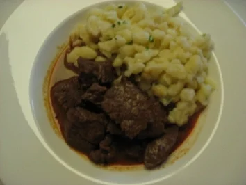 Rindsgulasch - Rezept