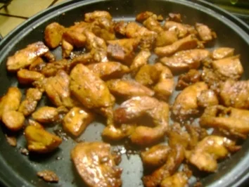 Geflügel: Marinierte Putenwürfel mit Schnittlauch Dipp - Rezept - Bild Nr. 3