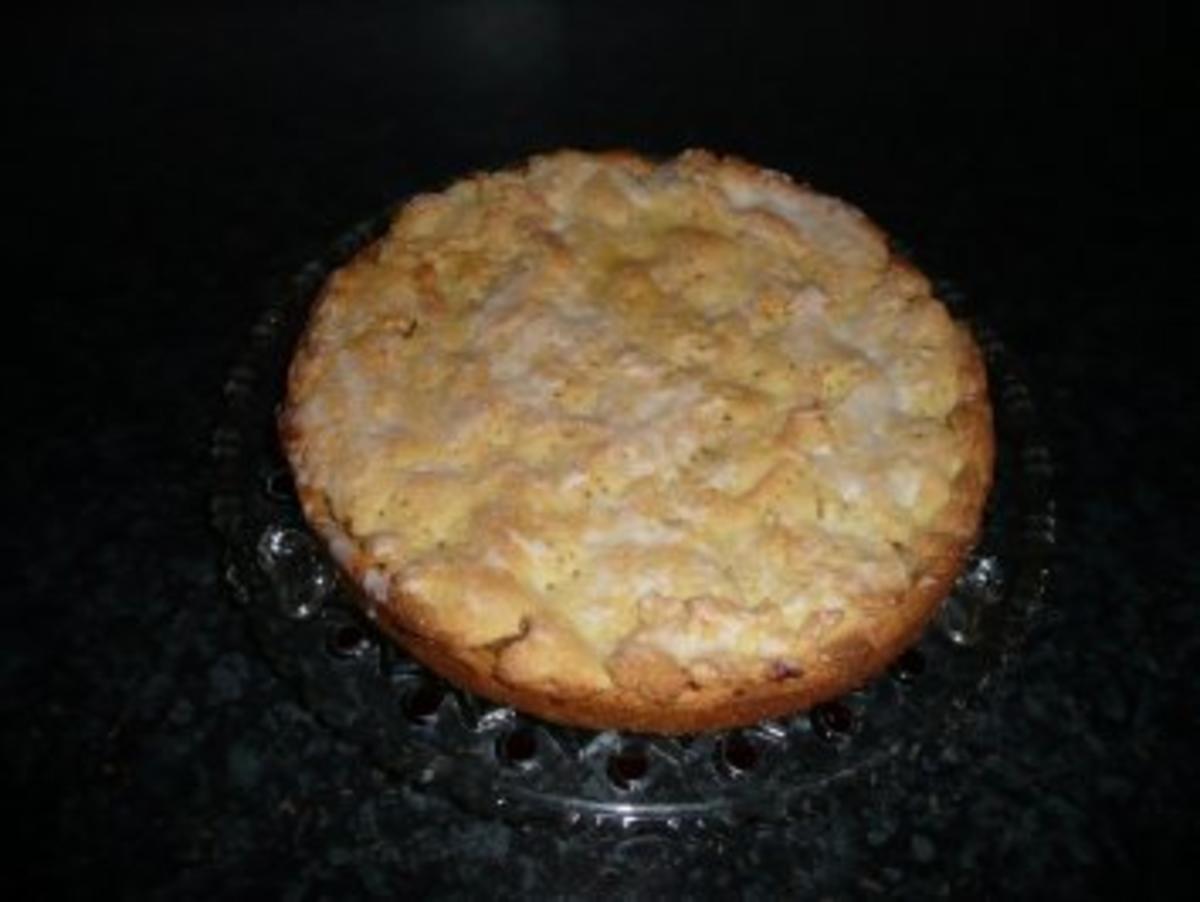 Apfelkuchen - gedeckt - Rezept - Bild Nr. 2