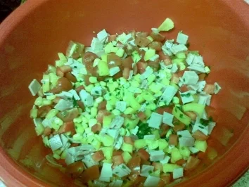 Rezept: Bunter Nudelsalat Bild Nr. 4 Bunter Nudelsalat - Rezept - Bild Nr. 4