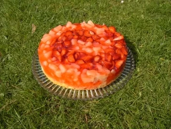 Torta di fragoli e peri - Rezept - Bild Nr. 3