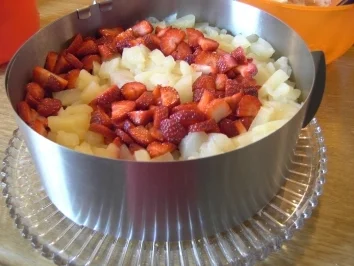 Torta di fragoli e peri - Rezept - Bild Nr. 2