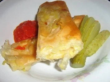 Rezept: Burek " Sarajevo " mit Kartoffeln Burek " Sarajevo " mit Kartoffeln - Rezept