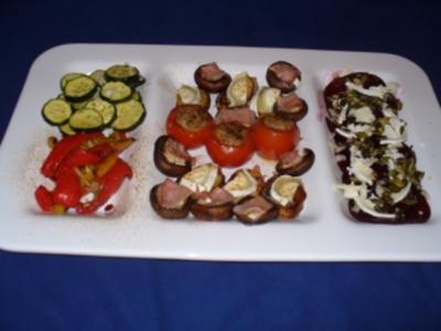 Rezept: Antipasti - Zucchini Antipasti - Zucchini - Rezept