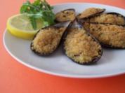 Rezept: Gratinierte Muscheln Gratinierte Muscheln - Rezept