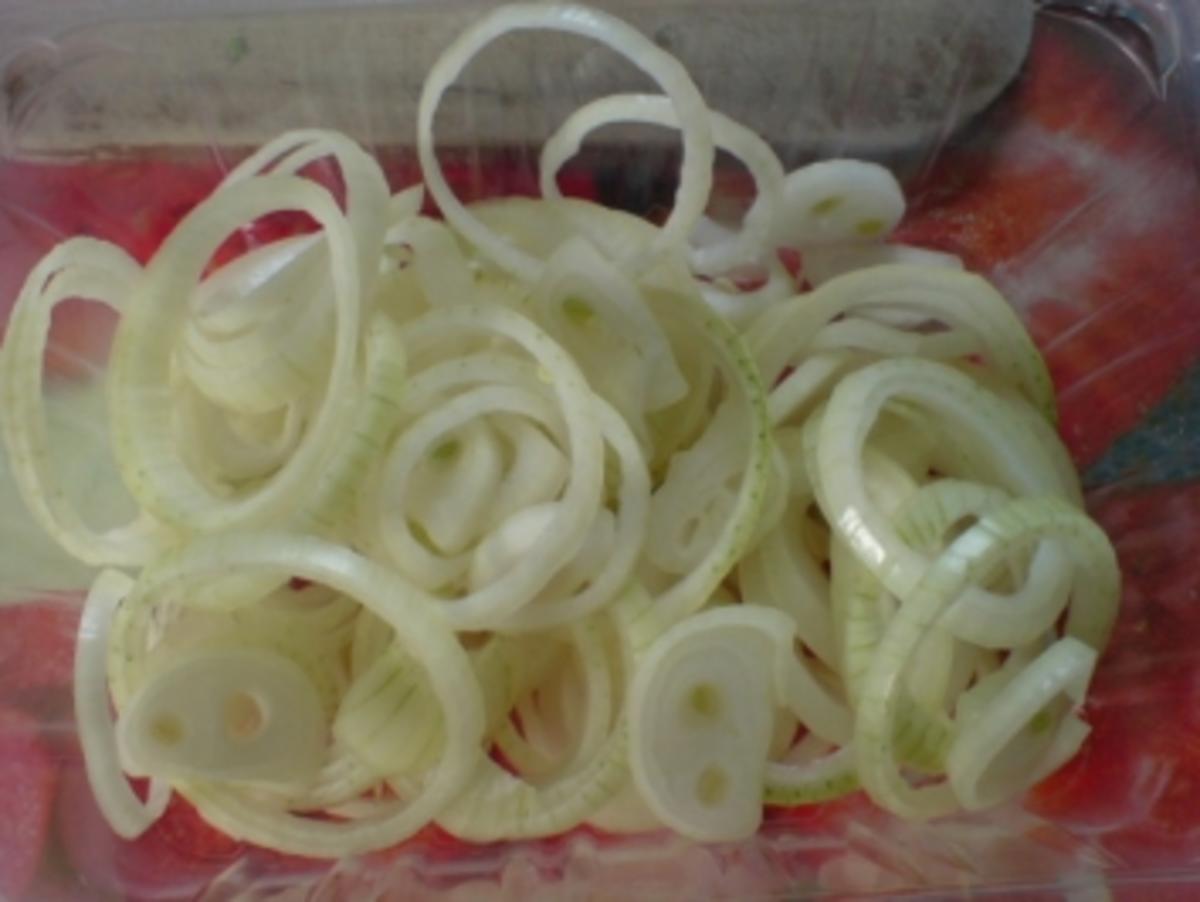 Kalbsleber zu Radieschensalat und Röstkartoffeln - Rezept - Bild Nr. 11