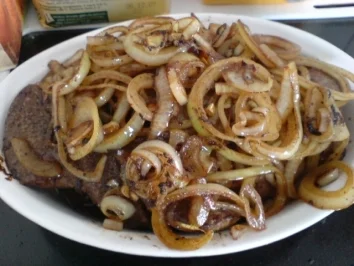 Rezept: Kalbsleber zu Radieschensalat und Röstkartoffeln Bild Nr. 16 Kalbsleber zu Radieschensalat und Röstkartoffeln - Rezept - Bild Nr. 16