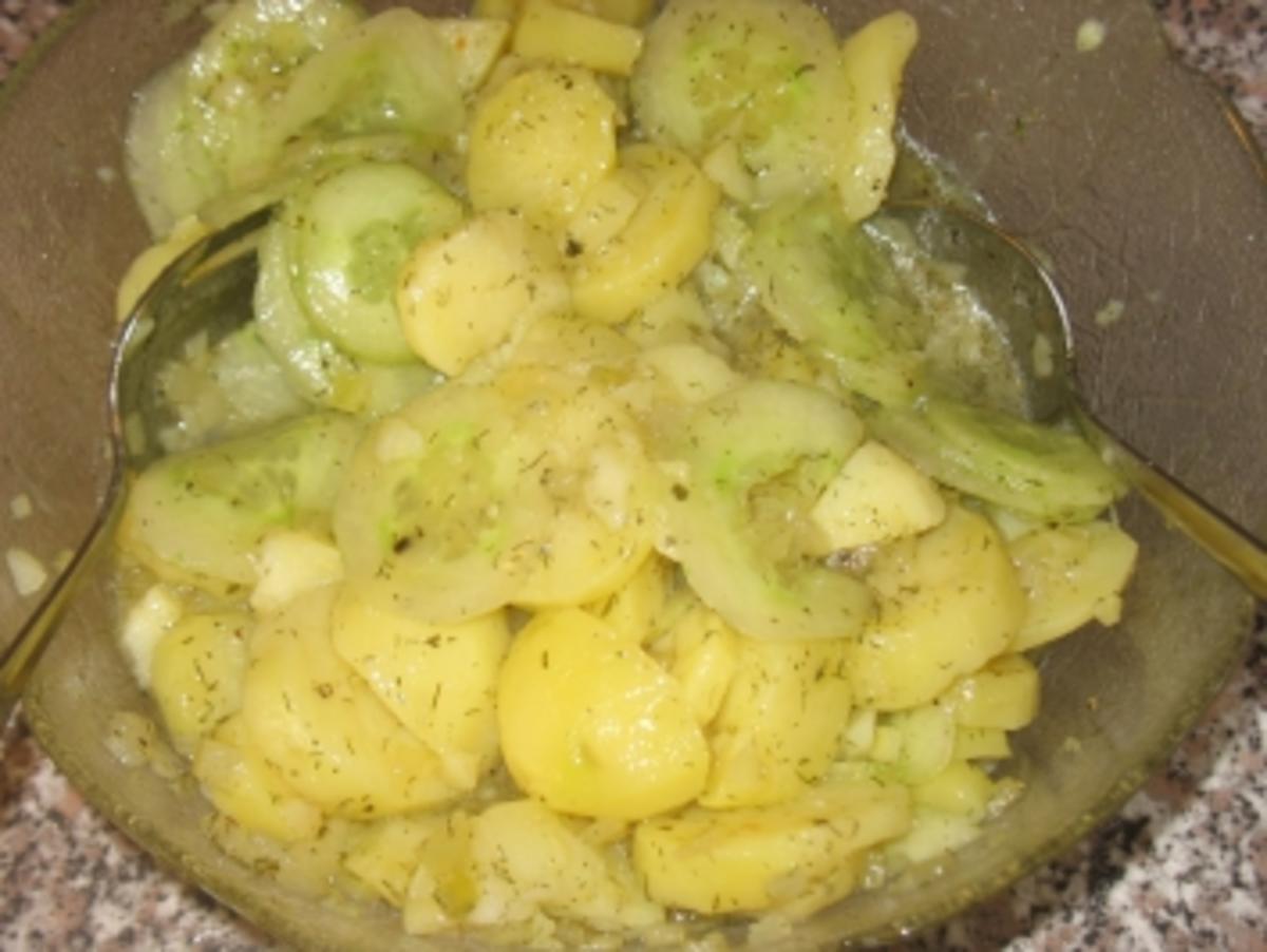 genialer kartoffel-gurkensalat - Rezept - Bild Nr. 5