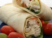 Rezept: Power-Wraps - Tortilla-Wraps mit Hรผhnchen und Joghurt Power-Wraps - Tortilla-Wraps mit Hรผhnchen und Joghurt - Rezept