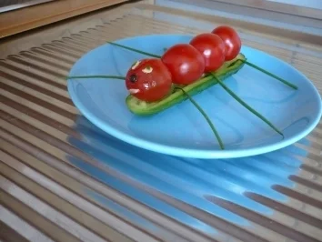 Rezept: Die Raupe grinst mich an --------- Bild Nr. 2 Die Raupe grinst mich an --------- - Rezept - Bild Nr. 2