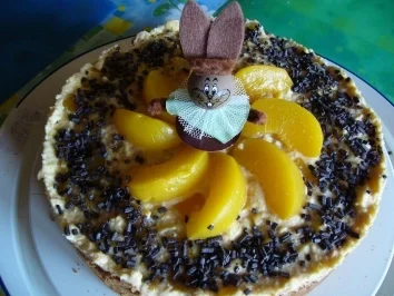 Rezept: Torten: Venezianische Pfirsichtorte Bild Nr. 2 Torten: Venezianische Pfirsichtorte - Rezept - Bild Nr. 2