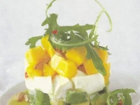 Rezept: Mozzarella-Avocado-Mango-Salat Bild Nr. 2 Mozzarella-Avocado-Mango-Salat - Rezept - Bild Nr. 2