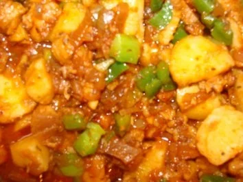 Beilage : -Scharfe Paprikakartoffeln- - Rezept