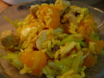 Putenreissalat mit Mandarinen - Rezept - Bild Nr. 5