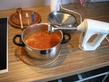 Rezept: "DIP/SAUCE" passierte Tomatensoße Bild Nr. 2 "DIP/SAUCE" passierte Tomatensoße - Rezept - Bild Nr. 2