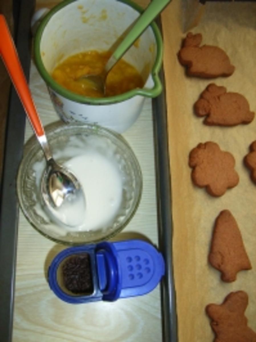Plätzchen: Cappuccino-Mango-Kekse mit Zitronenguss - Rezept - Bild Nr. 6