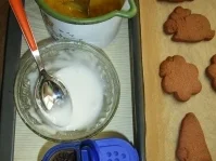 Plätzchen: Cappuccino-Mango-Kekse mit Zitronenguss - Rezept - Bild Nr. 6