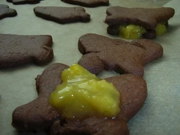 Plätzchen: Cappuccino-Mango-Kekse mit Zitronenguss - Rezept - Bild Nr. 7