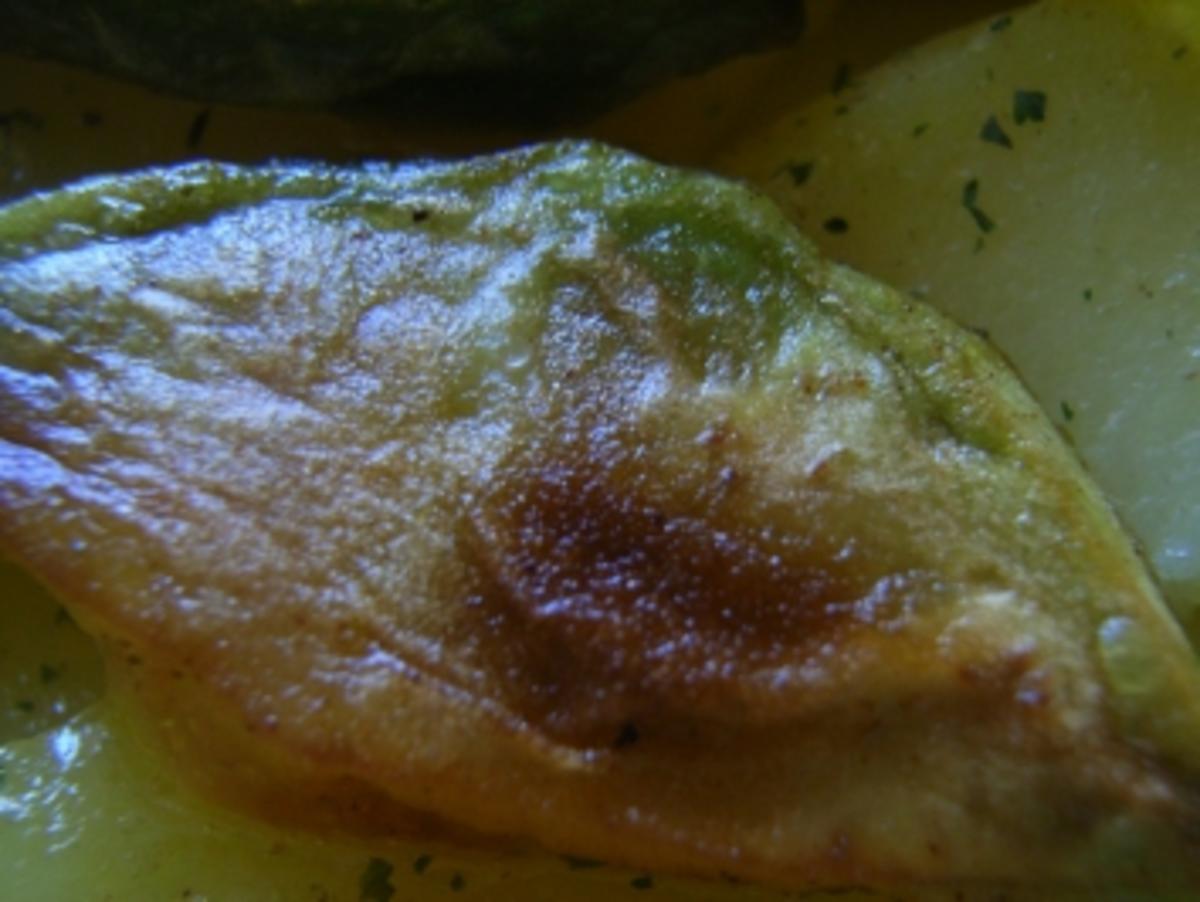 Beilage: Frittierte Avocado - Rezept