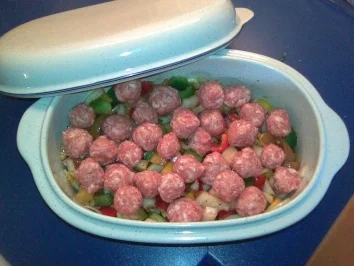 Rezept: Paprika-Bratwurst-Topf Bild Nr. 8 Paprika-Bratwurst-Topf - Rezept - Bild Nr. 8