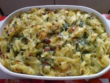 Rezept: Nudeln überbacken Nudeln überbacken - Rezept
