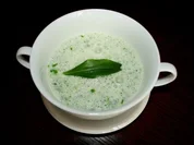 Bärlauchschaumsuppe - Rezept