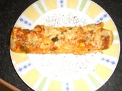 Rezept: Gefüllte, überbackene, ooooberleckere Pfannkuchen Gefüllte, überbackene, ooooberleckere Pfannkuchen - Rezept