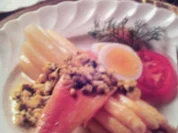 Spargel mit gräucherter Forelle - Rezept - Bild Nr. 3818