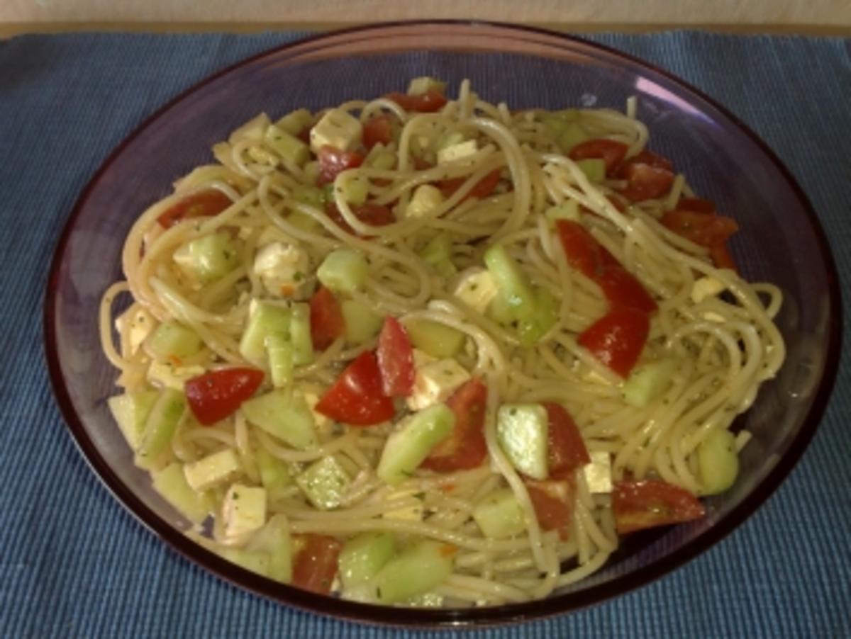 Spaghetti-Salat - Rezept mit Bild - kochbar.de