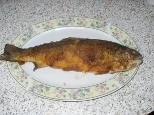 Rezept: Mandelforelle Mandelforelle - Rezept