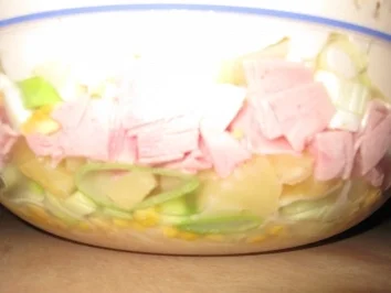 Schichtsalat - Rezept