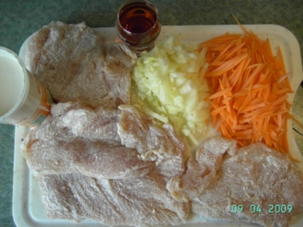 Putenschnitzel in Whisky-Sahne-Sauce - Rezept - Bild Nr. 4