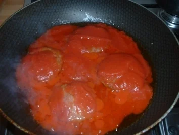 Rezept: Hamburger mit Reis Bild Nr. 2 Hamburger mit Reis - Rezept - Bild Nr. 2