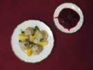 Königsberger Klopse mit Kapern, Kartoffeln und Roter Bete - Rezept