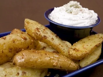 Gefüllte Kartoffelecken - Rezept