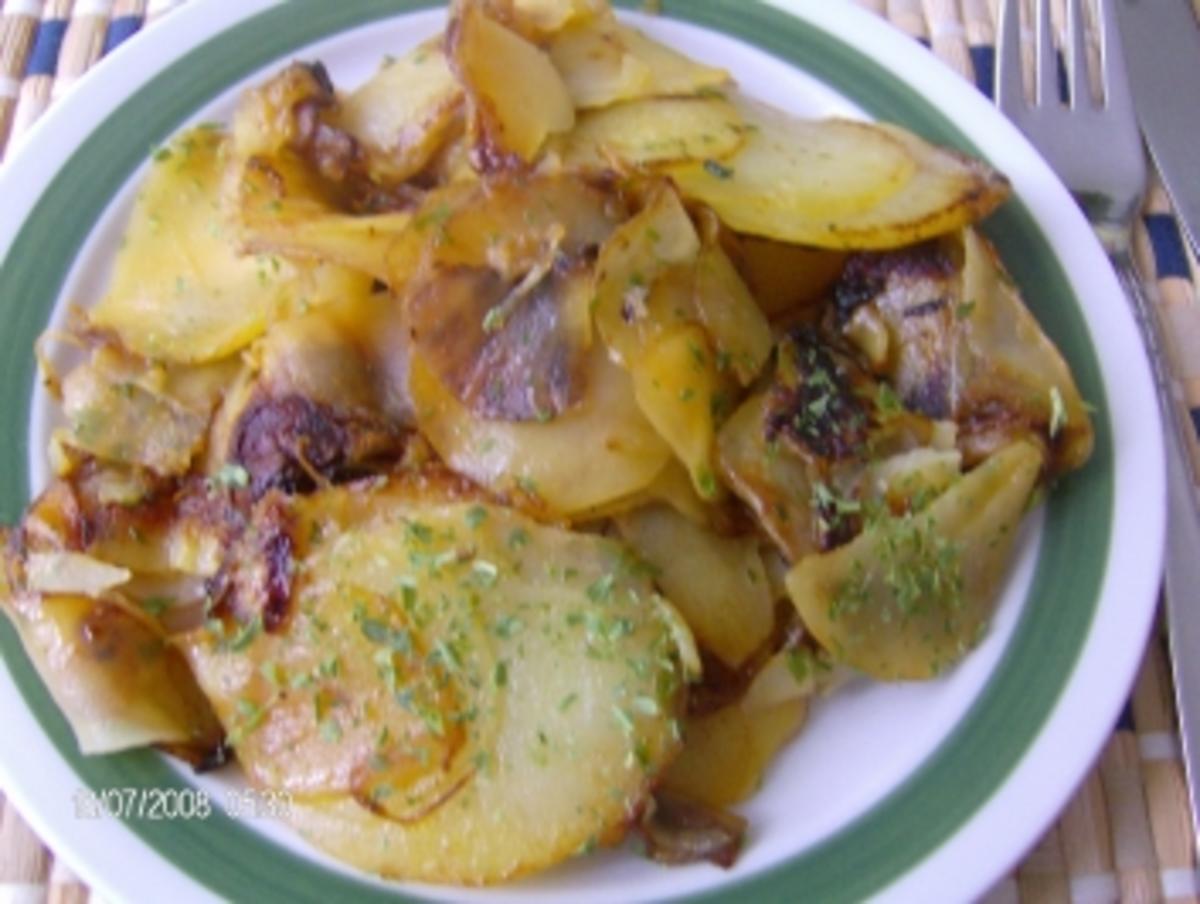 Bratkartoffeln aus rohen Kartoffeln - Rezept By Mariposa