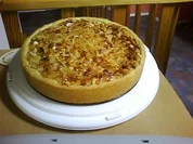 Apfel - Bienenstich - Torte - Rezept