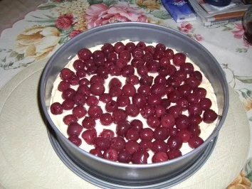 Bauern-Käsekuchen mit Kirschen - Rezept - Bild Nr. 4