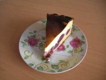 Bauern-Käsekuchen mit Kirschen - Rezept - Bild Nr. 2